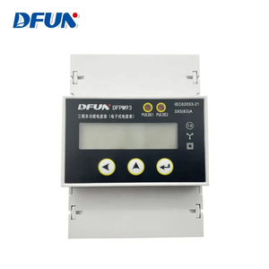 DFPM93 เครื่องวัดพลังงานแบบราง Din 3 เฟส RS485 63A อเนกประสงค์